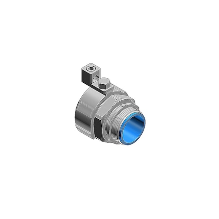 Abb 3/4 INSUL GRND LIQUIDTIGHT, STRAIGHT,  5333GR